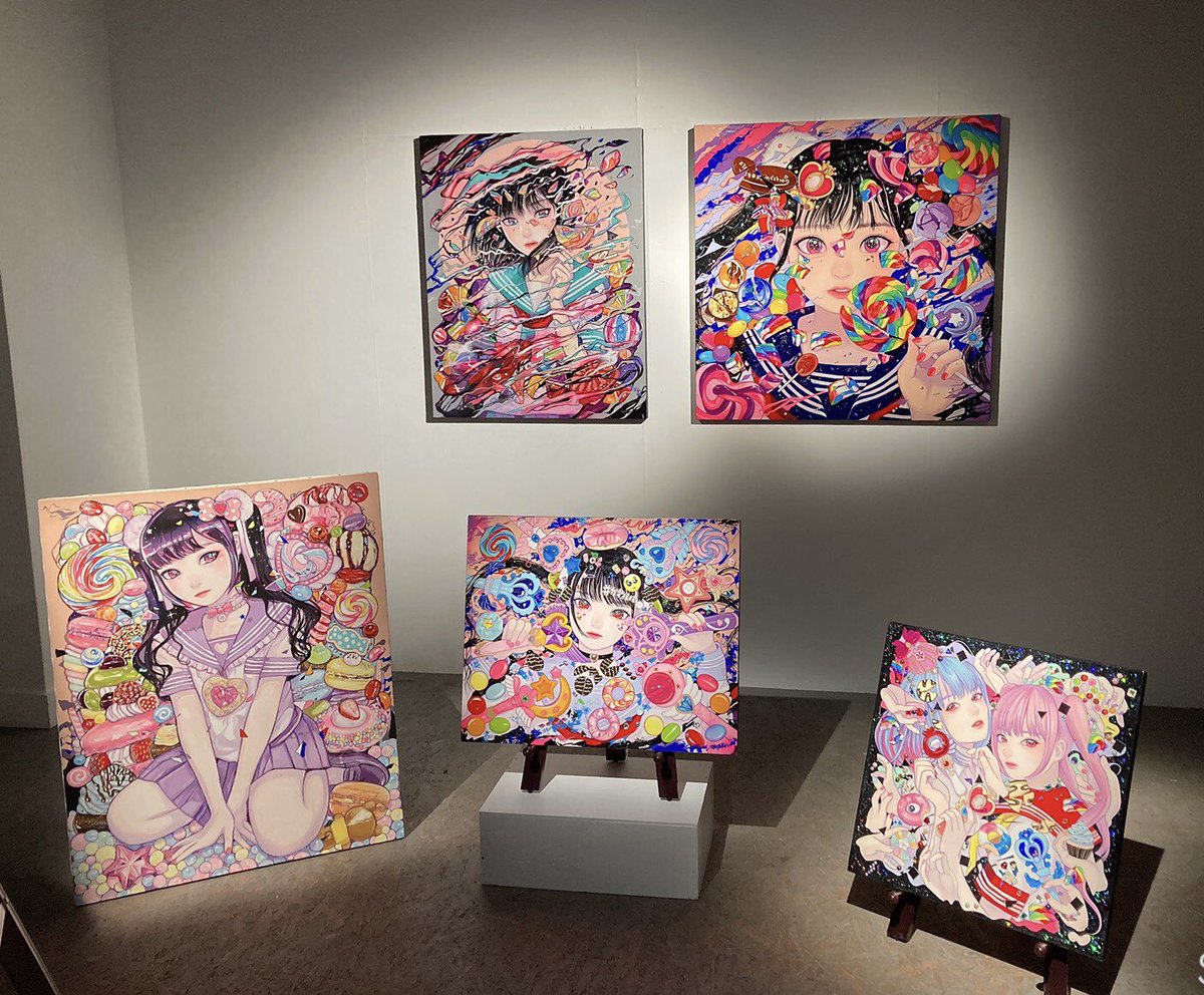 chisatotatsumi's tweet photo. ひええ🥺昔の絵が揃った㊗️ https://t.co/IbahCtZY6q