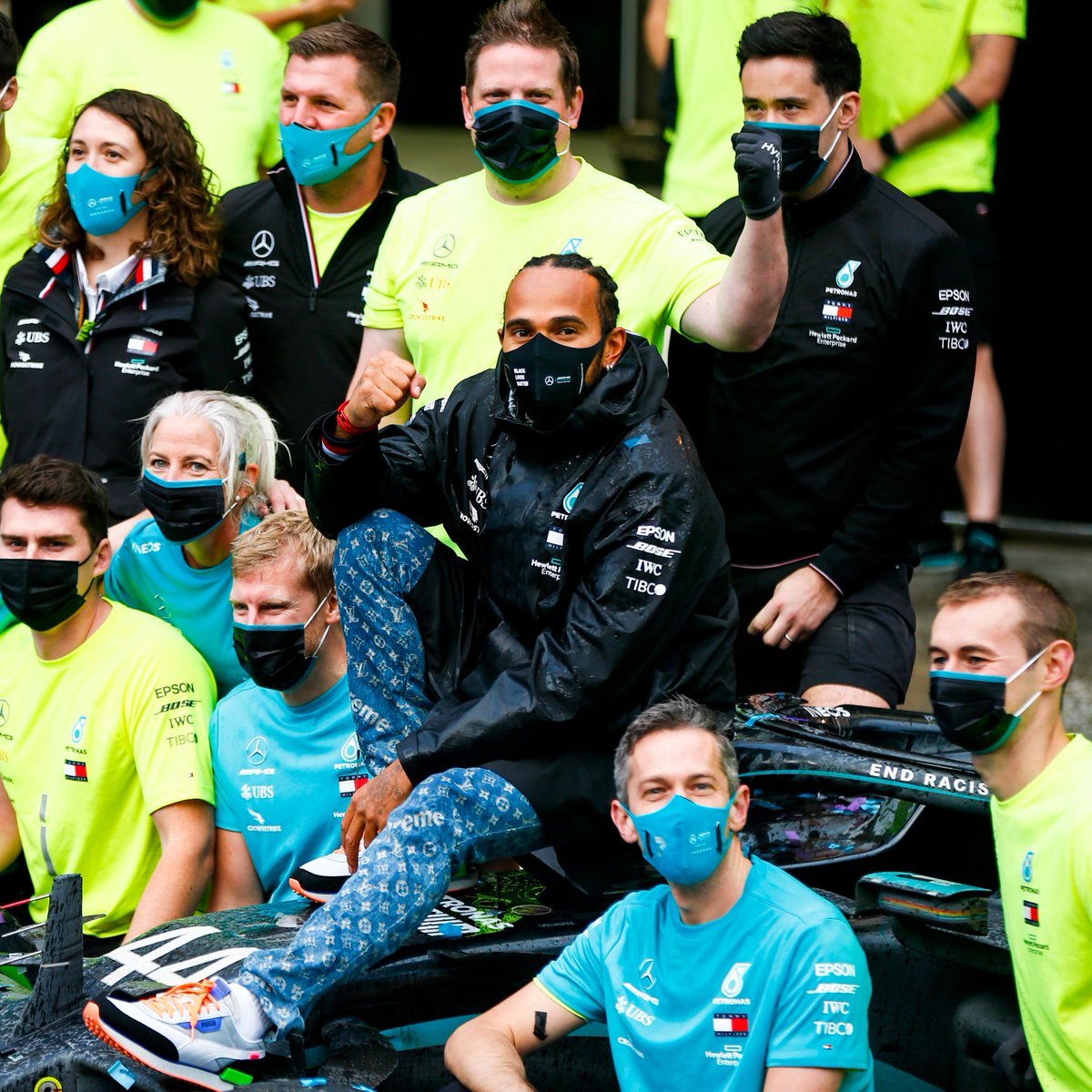MercedesAMGF1's tweet photo. π¬ "It's not only one of the best and successful @F1 achievements but it's one of the greatest achievements in sporting history." - @nico_rosberg
πππ #DrivenByEachOther https://t.co/YoykKzRp2N