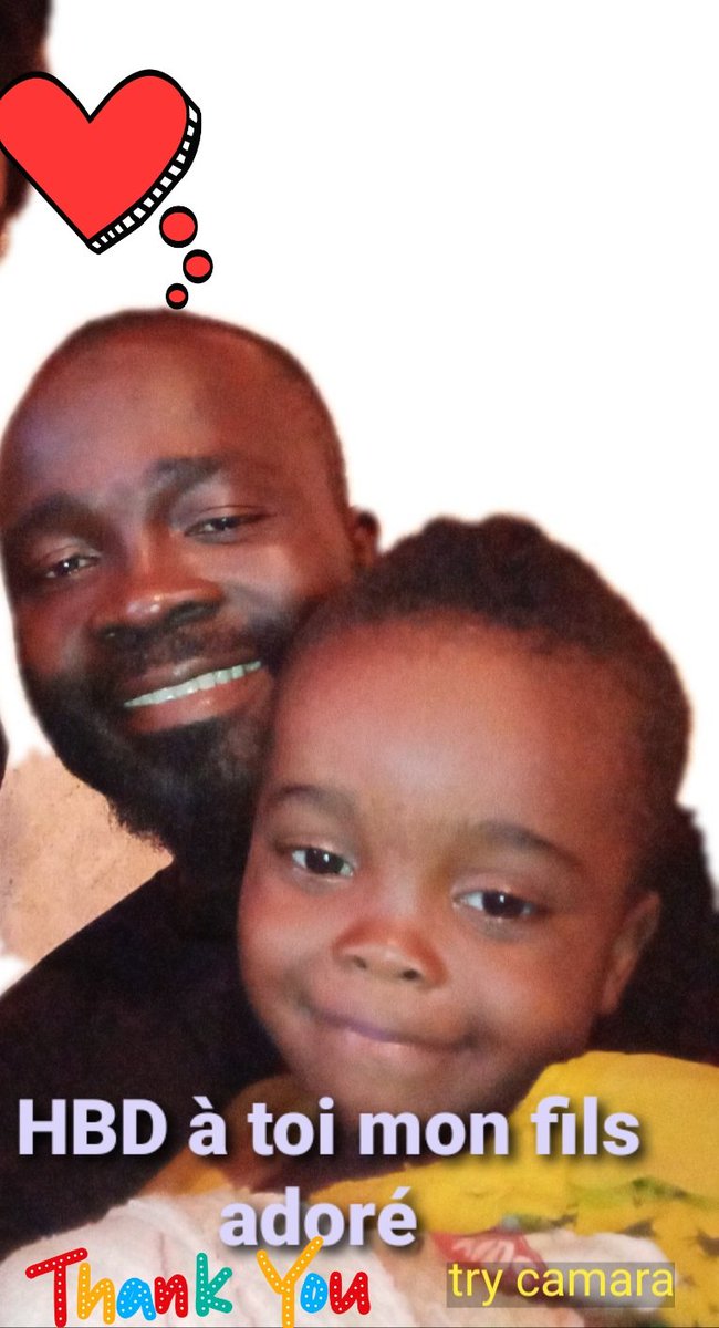 try_palmer's tweet image. HBD à toi mon fils adoré