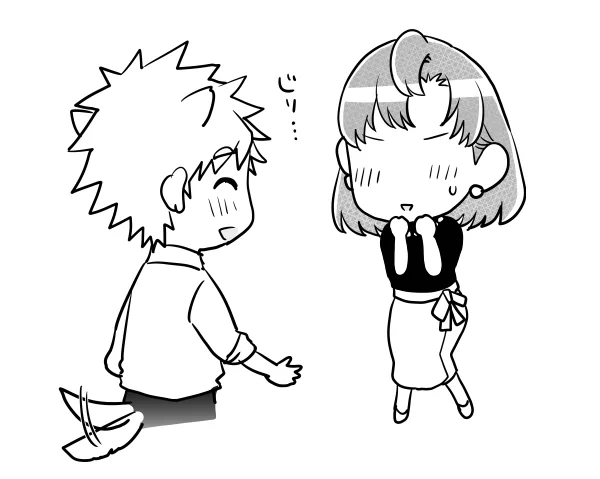 3巻の描きおろしで色々描いた後なのでTwitterでの2人の距離感を忘れかけていてじりじり様子見してたりします笑 