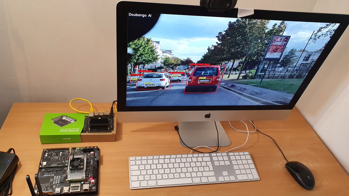 DoubangoTelecom's tweet image. We have just released UltimateALPR 3.1 with full support for #GPGPU acceleration for #NVIDIA #Jetson devices (#TensorRT + #CUDA). Impressive frame rate: 70fps on #TX2 and 32fps on #NANO.

Info at github.com/DoubangoTeleco…
#deeplearning #tensorflow #ai #machinelearning #alpr #anpr