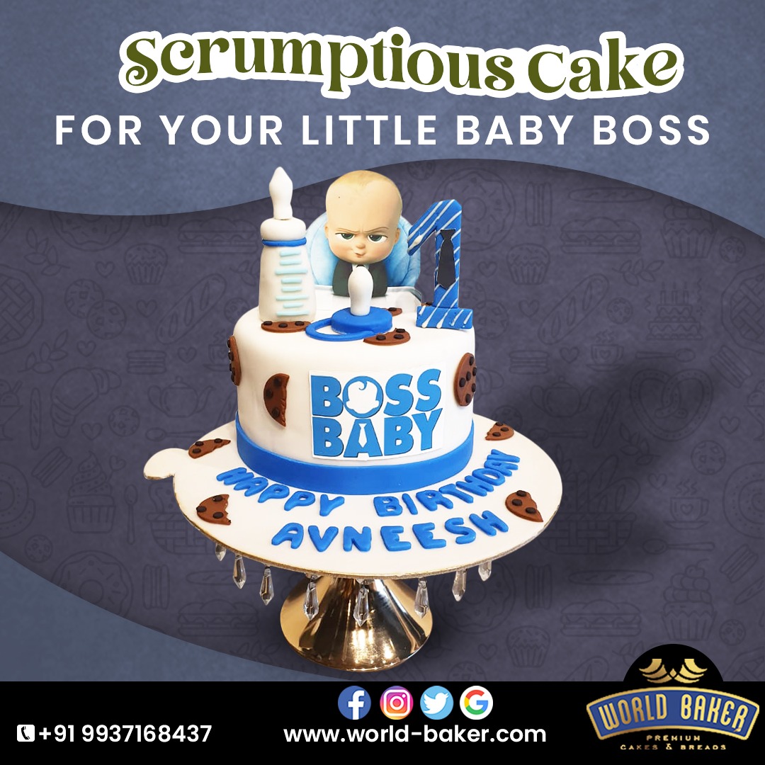 WorldBaker_'s tweet photo. What can be better than making your little Baby Boss happy with this gorgeous Baby Boss Cake from #WorldBaker. Make indelible memories and every ocassion special with us.

#cake #birthdaycake #babybosscake #celebration #plansurprise #homedelivery #orderonline #PalHeights https://t.co/3ZfVmSL2TM