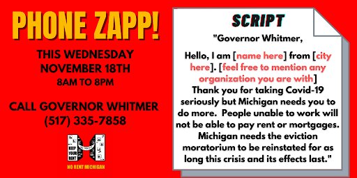 somegizmo's tweet photo. Dear Michigan Twitter friends, 

Phone lines are now open.  ZAPP ZAPP ZAPP
@ftp_Detroit @DETWILLBREATHE @DefenseGeneral @DetFood @metroDpan @SWMIDSA @detroitdsa @rifle_mi @norentmi @MILiberation @michiganPDL @MLActionFund @MichigansMAC @HuronValleyDSA @AATUOfficial @abolishice313 https://t.co/Ieu6u3iXNf