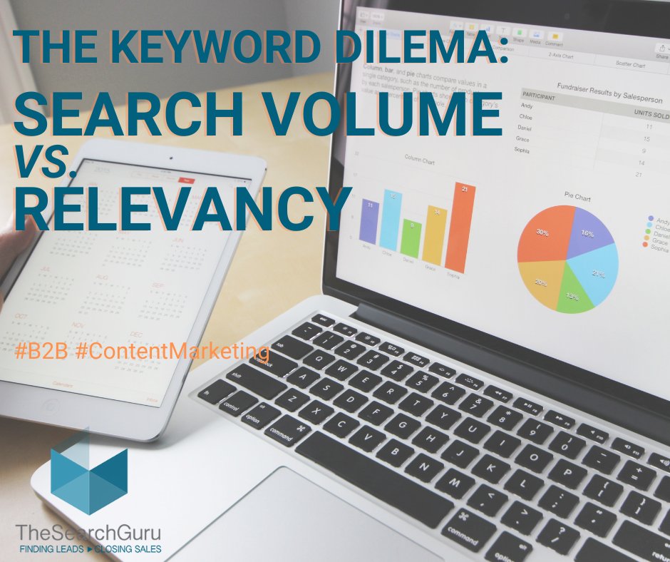 TheSearchGuru's tweet photo. When you start using #keyword tools, you may see many keywords with #highsearchvolume, but does that mean you need to include all of those keywords on the page? Here's the rule: Use keywords that only make sense for your business. https://t.co/zxPNmEjnR2