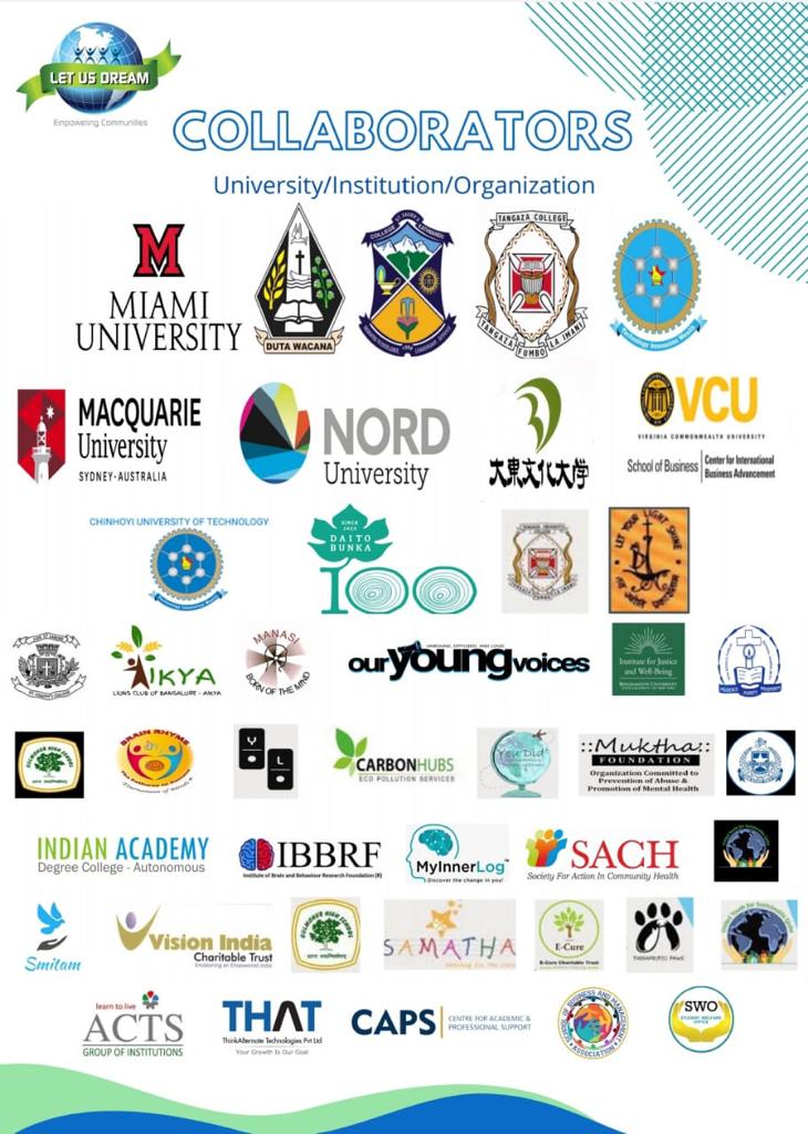 LetUsDream5's tweet photo. Our University collaborators! https://t.co/lVQ62z6Muo