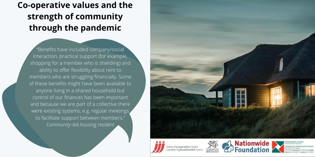 Did you see <a href="/JocelleLovell/">Jocelle Lovell</a> has shared some early findings into our research asking how Covid-19 has impacted #communityledhousing residents here: bit.ly/30hFaC3 and why now is the time to think about a co-operative principles charter for the housing sector.