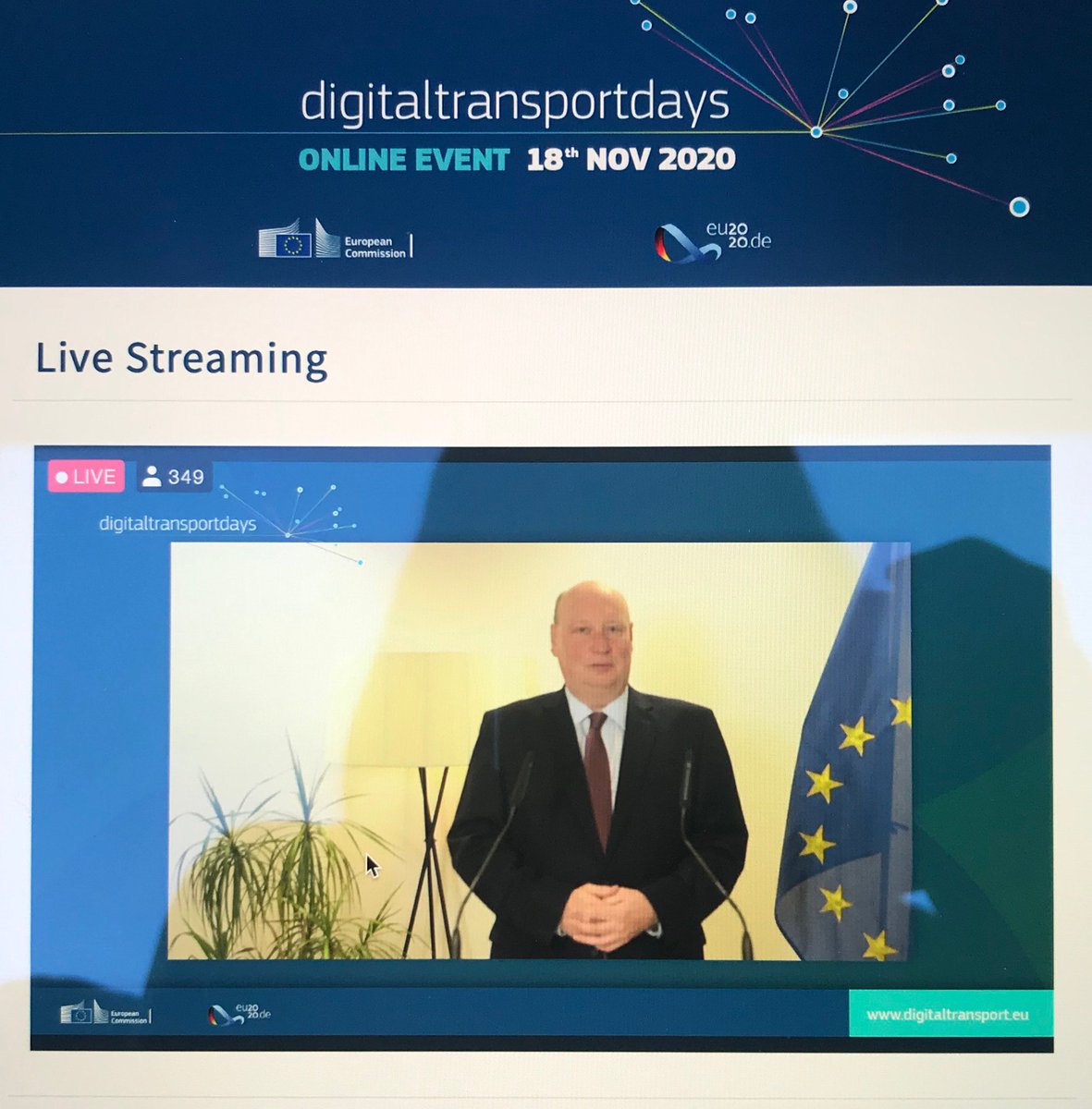 Hoy nuestra Socia, <a href="/montse_balague_/">Montse Balague</a>, asiste al evento "Digital #Transport Days 2020" organizado por la <a href="/EU_Commission/">European Commission</a>, dónde se tratarán aspectos como los efectos de la #COVID19 en el #transporte y la #movilidad o la #digitalización como factor para la recuperación del sector.