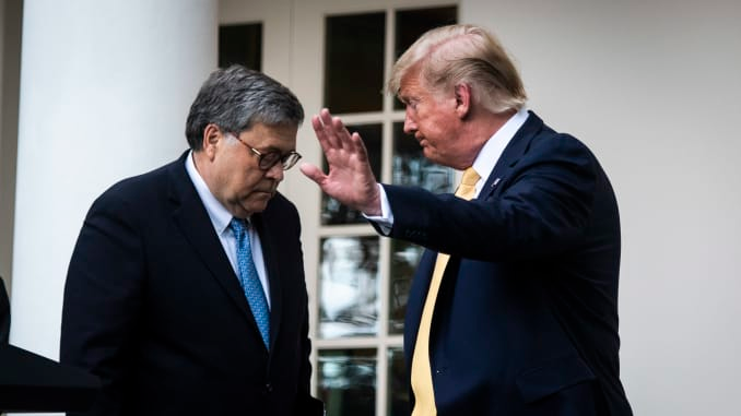 Crime Prosecution Cycles Thread 8/10As long as Bill Barr holds AG post (until Jan 20, 2021) there will be no justice. After Barr is fired (by Joe) acting AG takes charge, expect rapid series of investigations into Trumpomobster crimes, regardless of when Biden's AG is confirmed