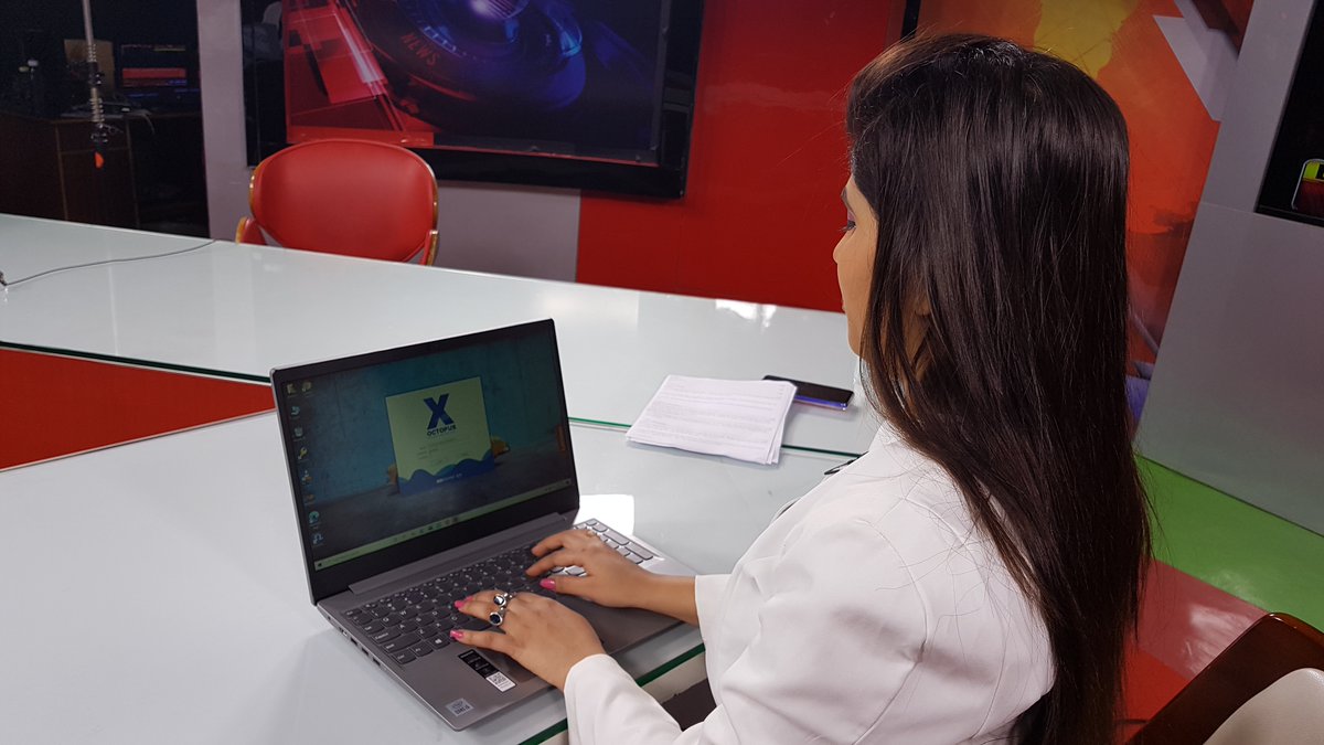 OCTOPUSNewsroom's tweet photo. We are delighted to be working with @NEWS7Odia, the first service in the Odisha region of #India to be using #OctopusX! 

Here is their CEO Sunil Das and the team with Octopus in action.

If you want to know more about Octopus X you can book a demo: https://t.co/0iawwn26It https://t.co/hUCd1yWfKB