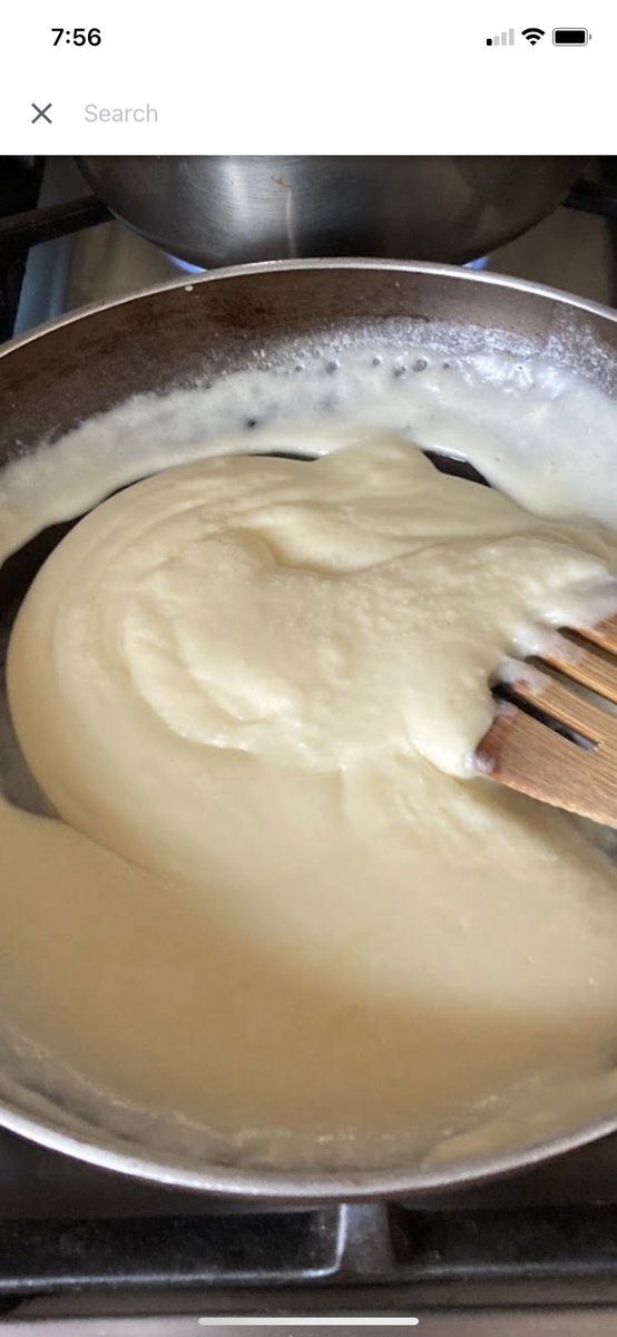 aberryfinn's tweet image. Culinary II students aren’t missing a beat or recipe with virtual learning.  Made a White Sauce for their Mac. &amp;amp; Cheese #LHSCulinary #virtualTeaching #whyledyardschools