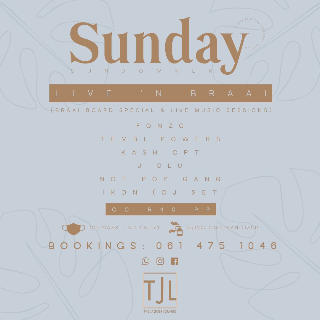 custardxcpt's tweet photo. Let me know if you see anything you like 😊
The Jagger Lounge is the place to be this weekend.
Follow myself &amp; @TbossBrady for updates. 

@MuffinManCPT
@_Rarri_
@GREMLIN_za
@TashingaMTK
@OfficialFonZo
@Kashcpt
@tembipowers
@jclumusic
@NOTPOPGANG https://t.co/fHaxQzLB5s