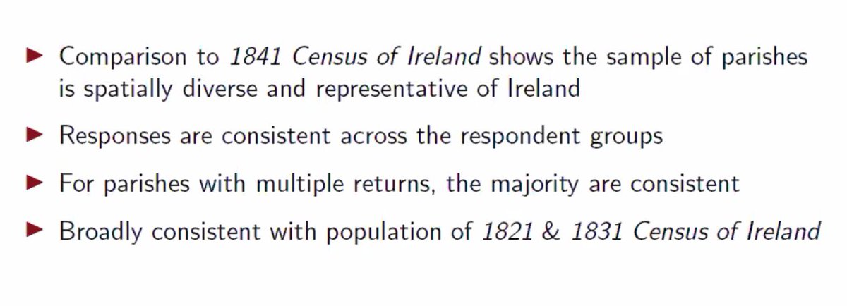 Responding parishes are spread out over the country and there are responses from clergy and laity (these are usually similar)  #oxeshgradseminar  #econhist  #EconTwitter  #twitterstorians