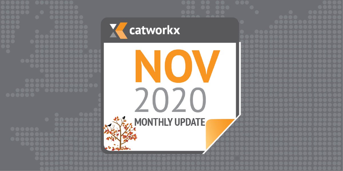 catworkx's tweet photo. Unser Atlassian Symposium Vienna 2020 - one week online - steht klar im Fokus unseres #catworkxMonthlyUpdate im November. Freuen Sie sich außerdem auf weitere Atlassian-Neuigkeiten sowie Tipps und Termine. https://t.co/B9kwTSkLNv https://t.co/6Rkm5alLUI