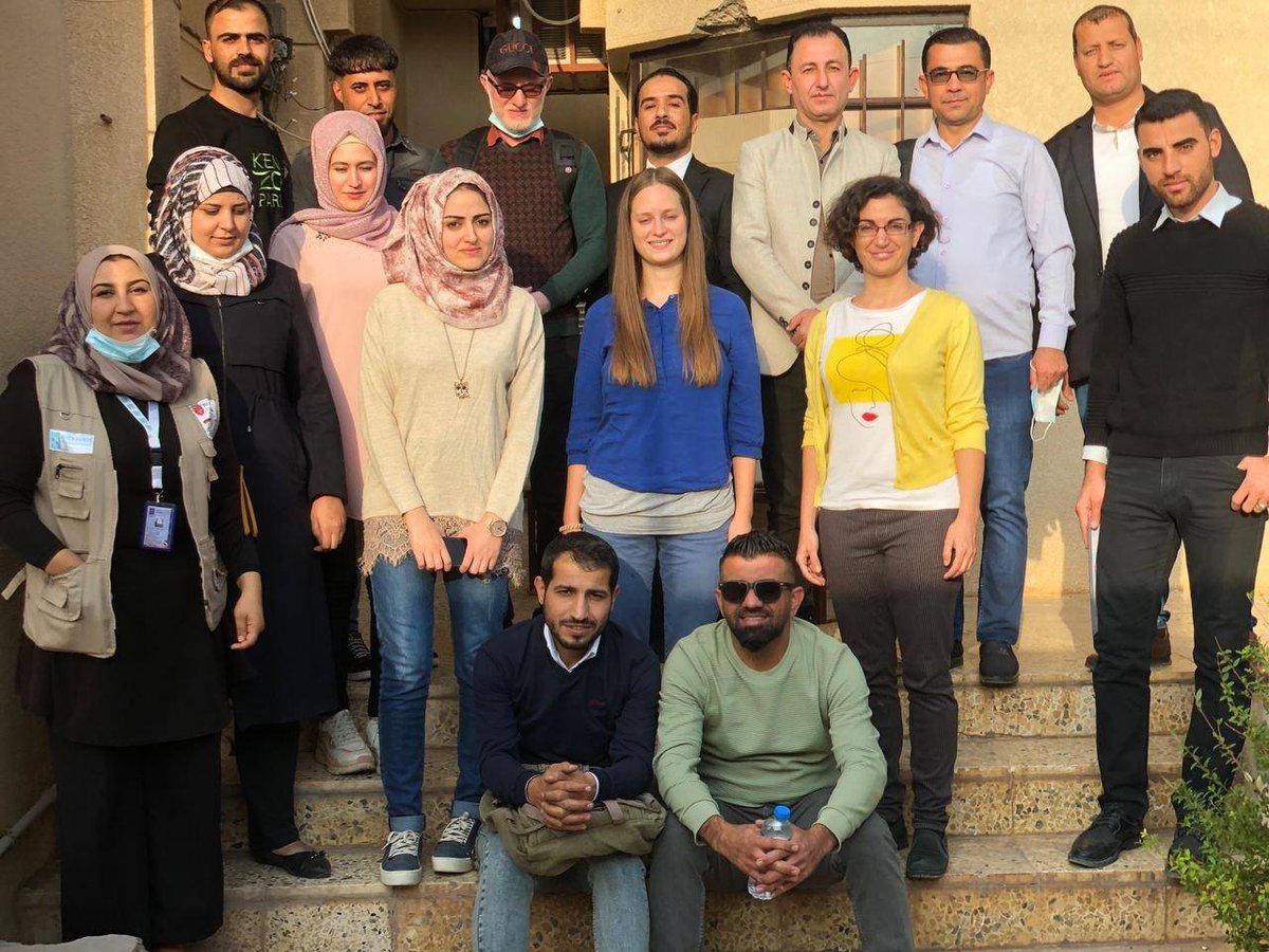 MercyHands's tweet photo. Mercy Hands' Regional Coordinator for North of Iraq visited Telafar office and me with our team.
Mercy Hands is planning for more humanitarian and development programs in Ninewa governorate, including Telafar.
#iraq #Ninewa #TelAfar #humanitarian #development https://t.co/Vb7jIwLUID
