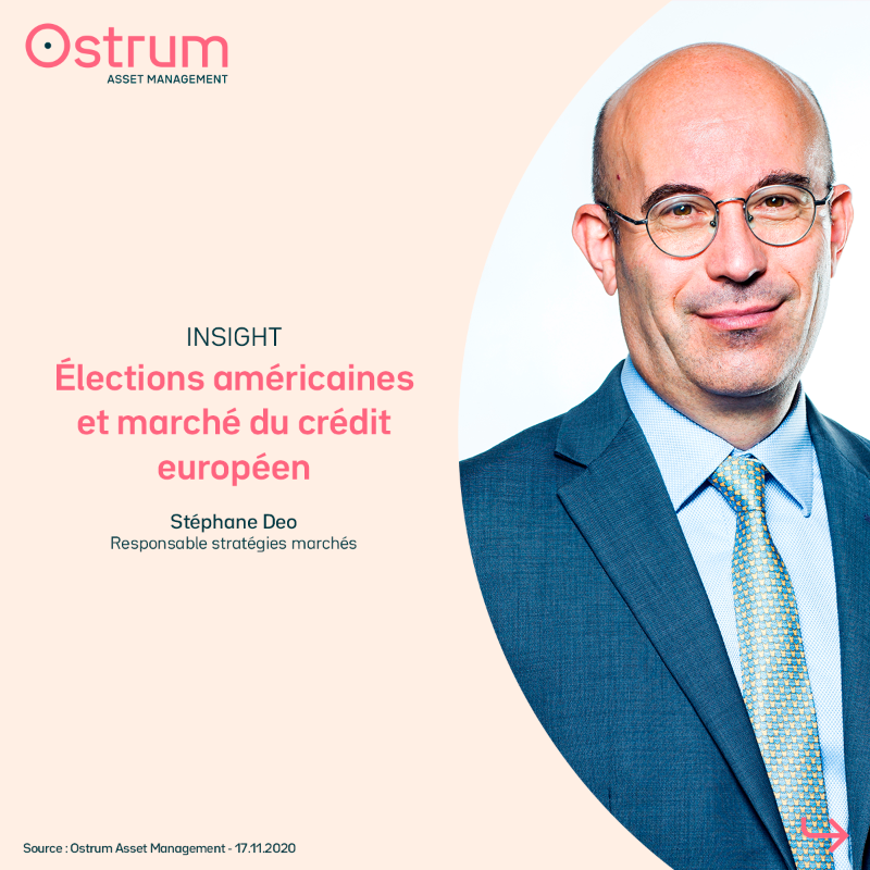 OstrumAM's tweet photo. ⊙ Quelles opportunités sur le marché du #crédit suite aux élections américaines et aux actions de la #BCE ? Notre responsable stratégies marchés @StephaneDeo fait le point https://t.co/5xbuPHr9eo 
Invest. Pro