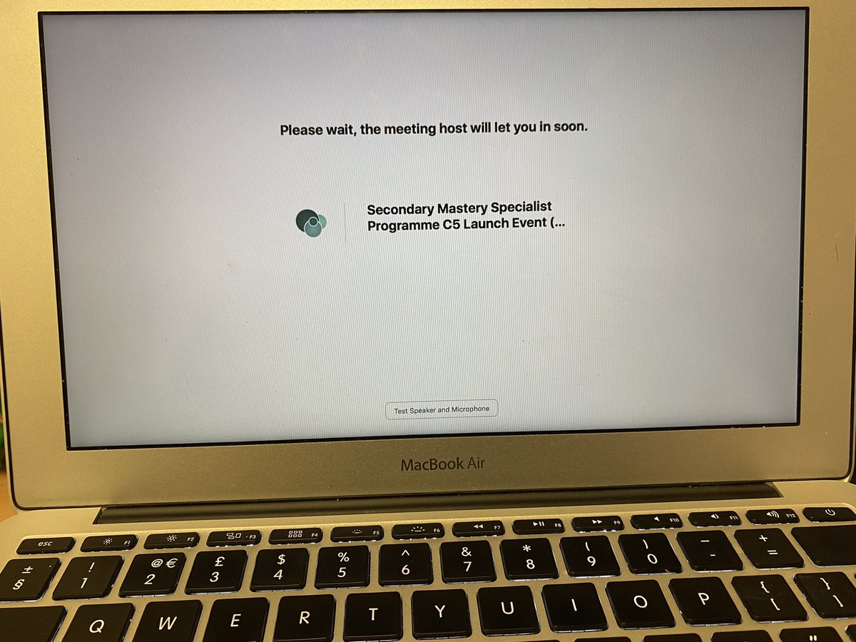 AntonyLewisRob1's tweet photo. Ready and looking forward to the launch event for the Secondary Mastery Specialist Programme Cohort 5. @NCETM @TuringNW @Dave_Connell_11 https://t.co/d2jphWwPt8