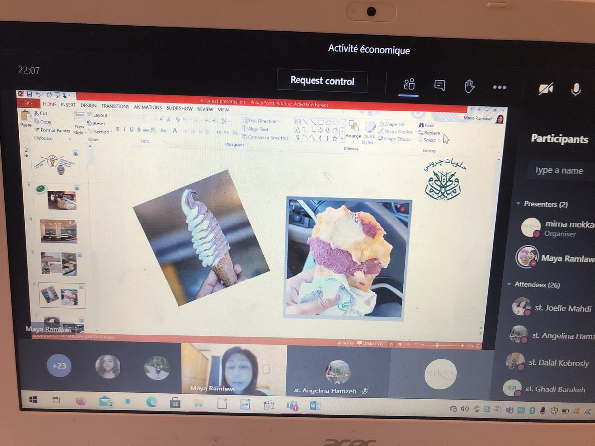 Mlle <a href="/MayaRamlawi/">Maya Reda Ramlawi</a> est intervenue en CM1 pour expliquer son #activité_familiale. Les #défis durant la crise. #communicatifs #sensés <a href="/Hhhsinfo/">Houssam Hariri HS</a> <a href="/dina_jradi/">Dina Jradi</a> <a href="/DaraziFarah/">Farah Darazi</a> <a href="/TawilNoor/">Noor Taweel</a>