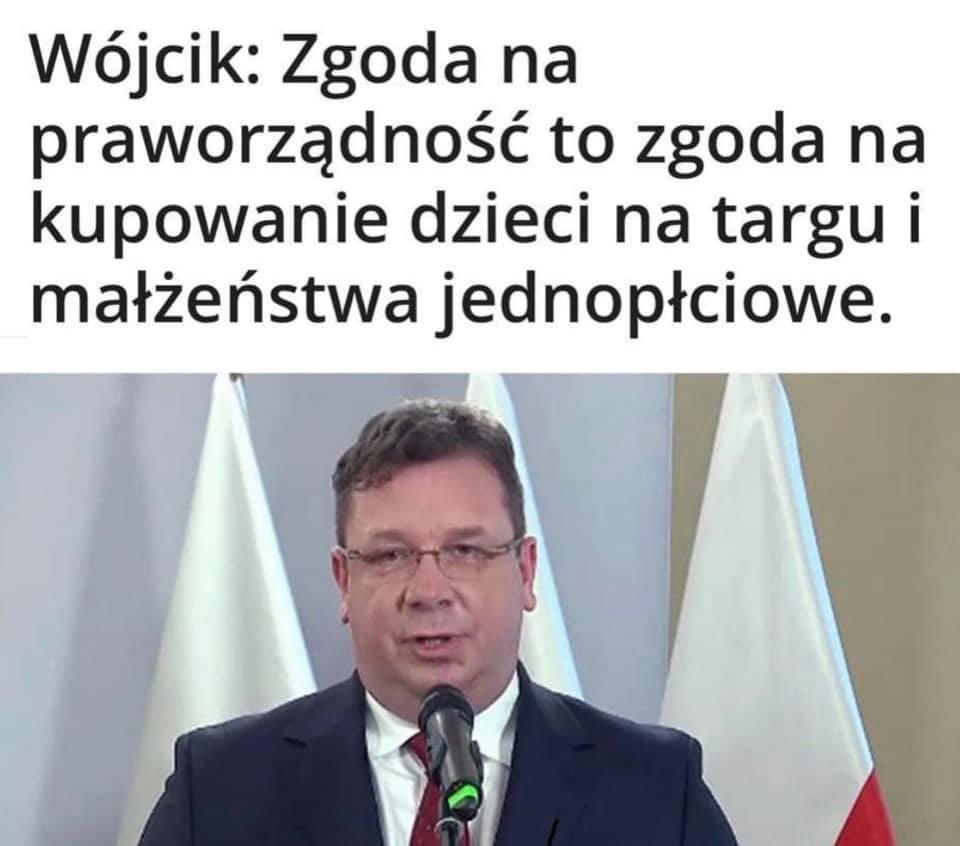 Now, how are the ruling parties explaining this issue to their voters? In Poland, the deputy justice minister has said "rule of law" means Poland would have to accept "children being sold at markets" and gay marriage