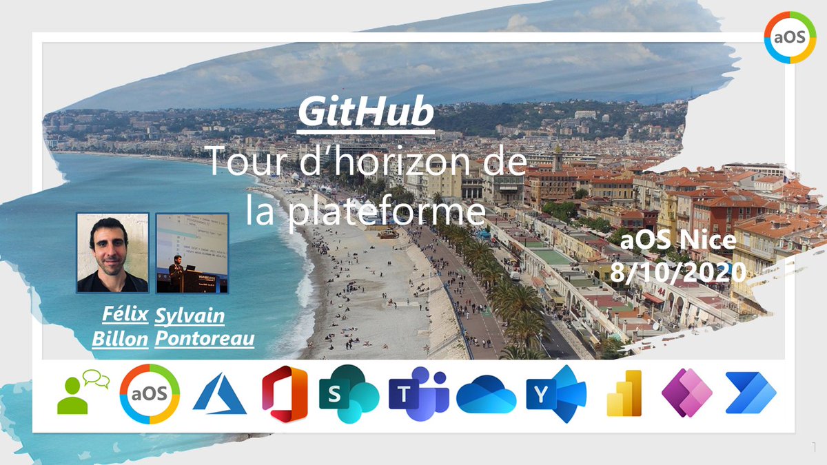 aOSComm's tweet image. 🚀 #GitHub Tour d&apos;horizon de la plateforme
par Félix Billon et Sylvain Pontoreau

🎞️ C&apos;était l&apos;une des sessions qu&apos;il ne fallait pas rater au dernier #aOSNice #aOSOnline
A revoir ici loom.ly/U3EoV7w

#aMSOnline #Microsoft365 #Office365