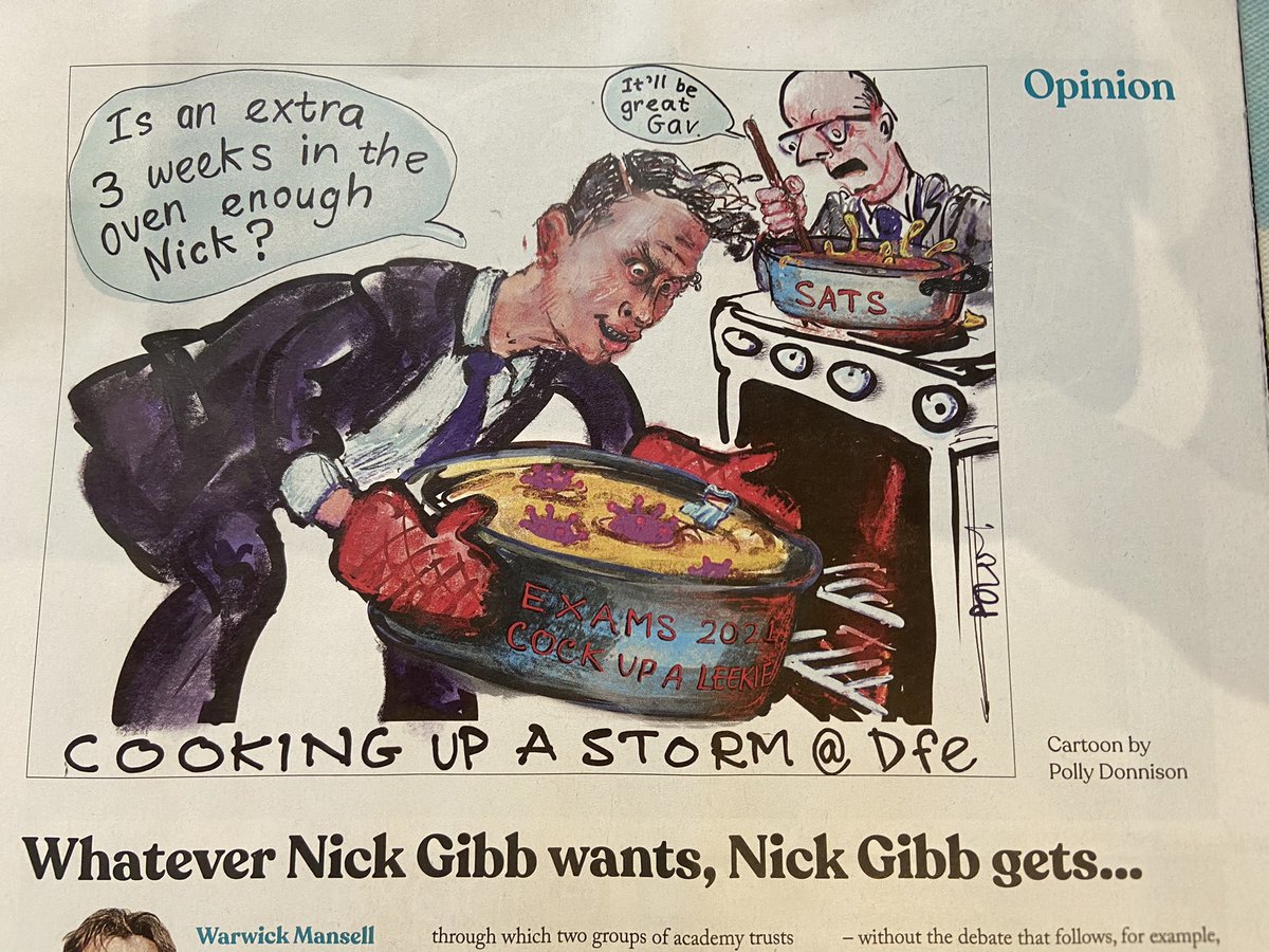 cyclingkev's tweet photo. Polly’s cartoon in the current Educate magazine - for all NEU members. https://t.co/jvwbnvPDMO