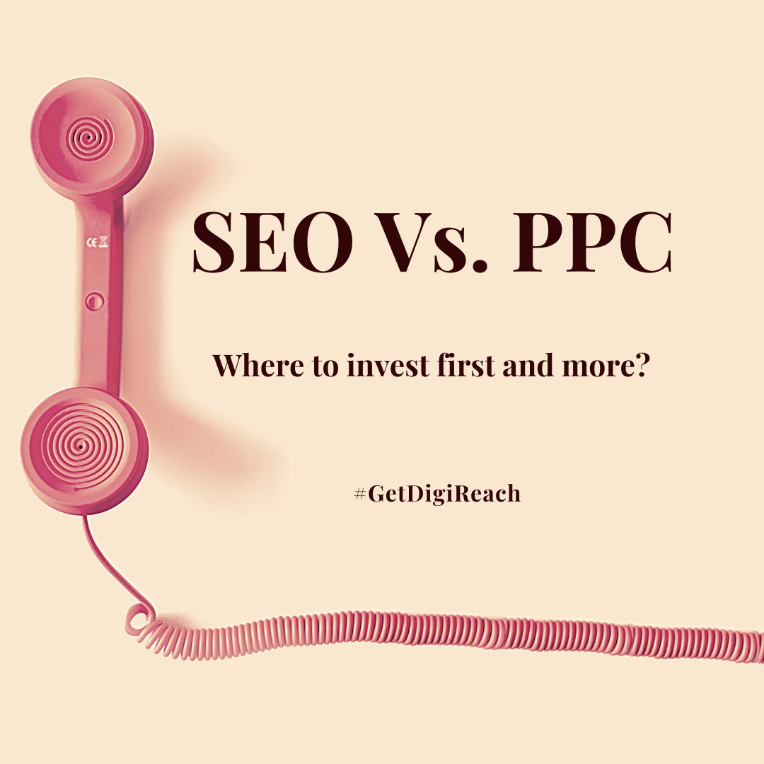 ReasonRena's tweet photo. SEO and PPC both have their own existence and importance. When it comes to attracting new potential customers, you need to invest in PPC and when you need to convert those new potential customers into long-term paying customers, you need to invest in SEO.

#GetDigiReach #SEO #PPC https://t.co/JnHdFDLGpu