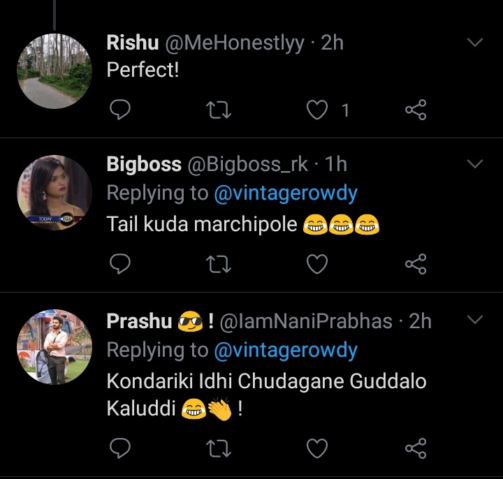 SaiSunil452's tweet photo. A Perfect Example For #Abijeet Vs All
Oka #Abijeet Hater Troll Tweet Vesthe
Daaniki
Oka #Athiyana Pan
Oka #ShowHell Pan
Oka #Karivepak Pan
Antha Kalisi Oke Daggara
Nede Choodandi Babu
Anni Gang Lu Oka Daggare Kanapadunu๐
THAALI BAJAO REY ISKE LIYE ๐
#BiggBossTelugu4 https://t.co/OnDQsV1gdB