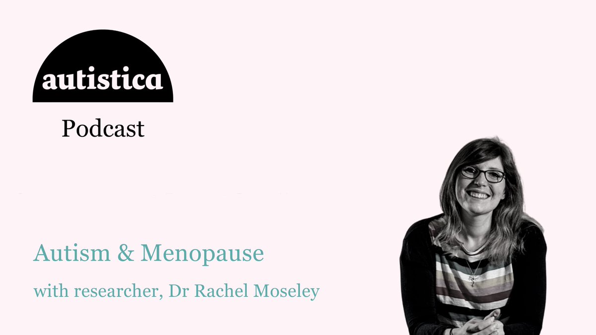 Autistica's tweet photo. 📢 New podcast alert! 📢
We still have so much to learn about how aging impacts our community.
In this episode, Dr Rachel Moseley speaks about some of her research focusing on autism and menopause.
https://t.co/HsN4ulbExI https://t.co/ef03rcPjSr