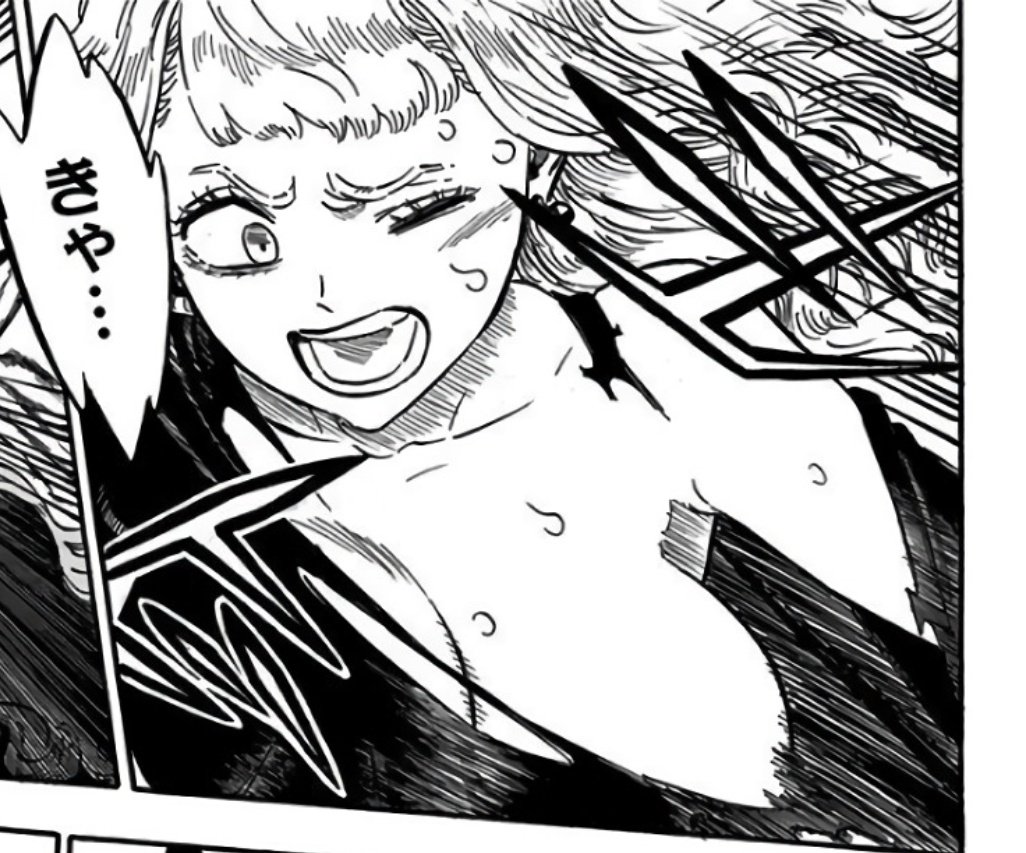 山崎から君へ on X: なるほど、ミモザさん ブラッククローバーの貴重なおっぱい担当なんですね、わかります(゜▽゜*)  t.coJQQ3SZnadA  X