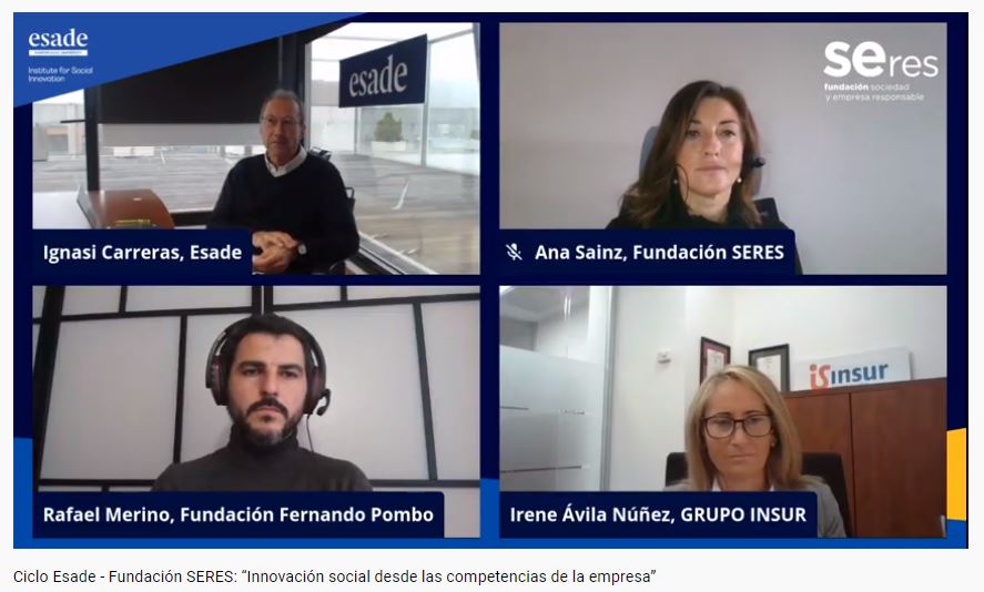vimetconsulting's tweet photo. Muy interesante sesión sobre “Innovación social desde las competencias de la empresa” en el marco del #cicloseresesade.
#tripleimpacto #impactability https://t.co/DRg9ElPv6i