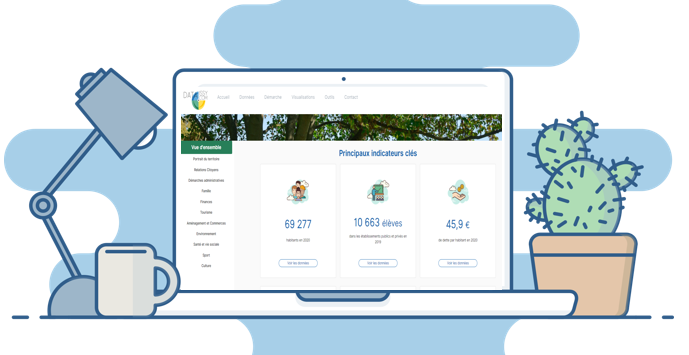 data_issy's tweet photo. 🆕 Issy-les-Moulineaux lance son tableau de bord de l’open data ! 

@Issylesmoul a mis en ligne cette semaine son tableau de bord permettant de visualiser rapidement les données clés de son portail open data https://t.co/beSvszBMfo

#LaDataNotreDada #OpenData @opendatasoft_fr https://t.co/PwcWy2udEw