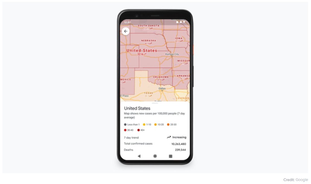 techhoots's tweet image. Google is rolling out multiple Maps updates that help deal with the realities of COVID-19. You’ll can now get more info about COVID-19 cases and local rules. 

#GoogleMaps  #Google #GoogleMapsUpdate