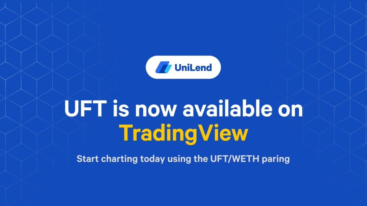 1/🧐Find your spectacles, $UFT is now available on <a href="/tradingview/">TradingView</a> for analysis &amp; market insights!

📈With TradingView's real-time data and intuitive browser-based charts, it's never been easier to optimize your UFT trading strategies!

🌐Access TradingView: bit.ly/3lKA75S