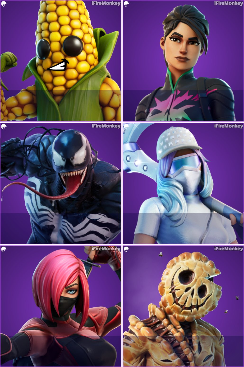 All Leaked Fortnite Skins Cosmetics From V14 60 Fortnite Intel