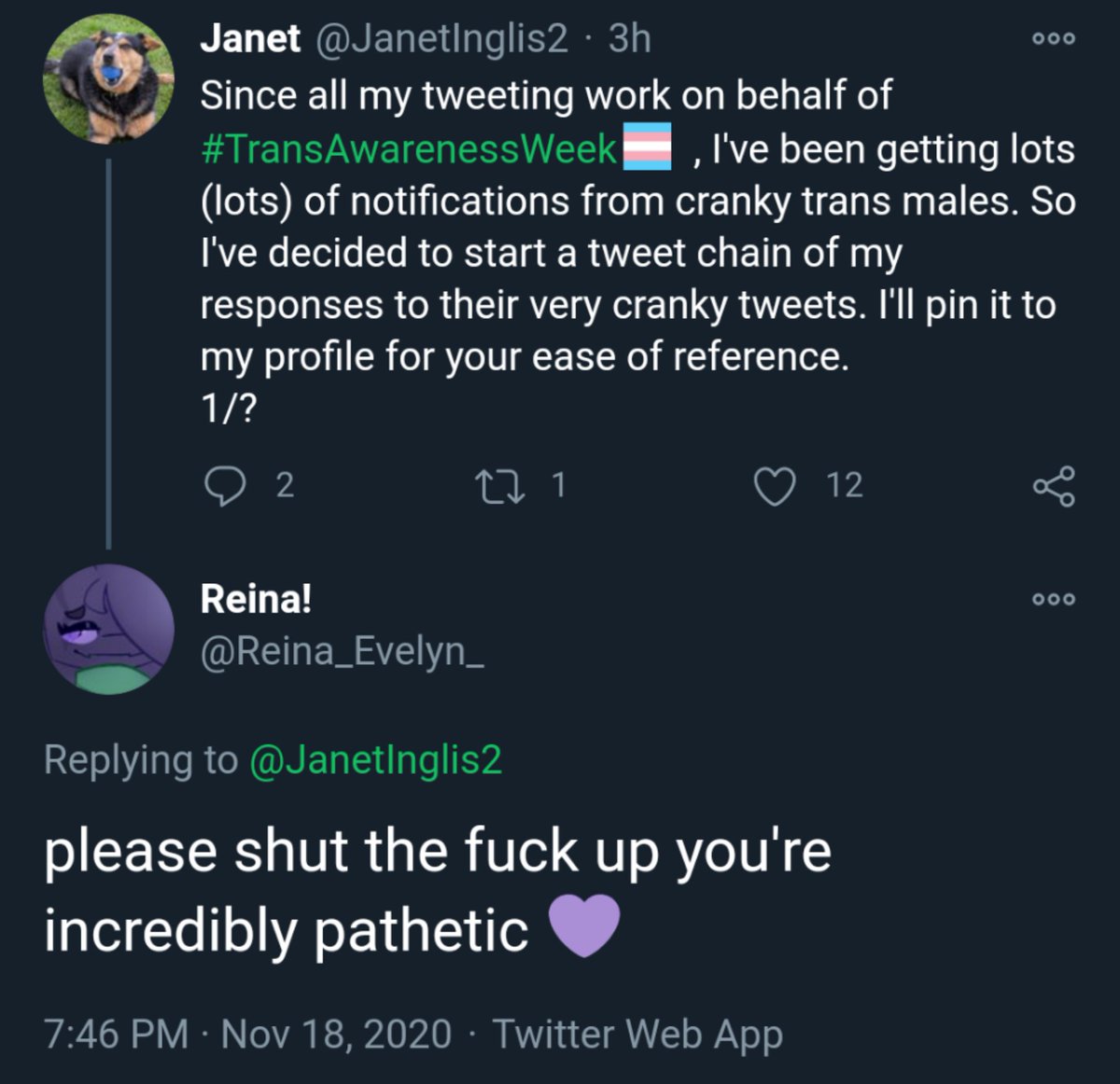 At last one of them has found my thread!Yay!A chance to engage intelligently and try to reach a consensus ........ oh ...