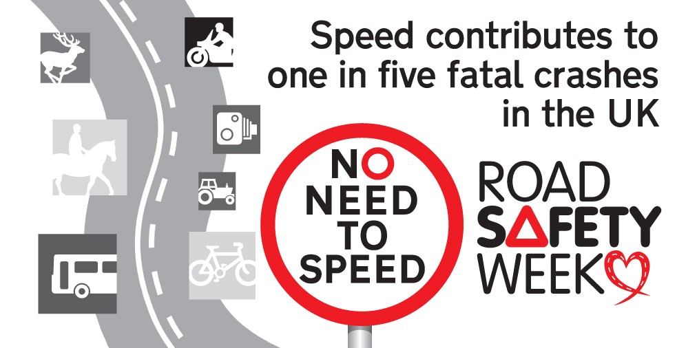CornwallFRS's tweet photo. This #RoadSafetyWeek, we want everyone to learn that there is No Need to Speed and to find out just why speed matters for safe and healthy journeys. 

Find out more at https://t.co/tz8hEckwQr. #NoNeedToSpeed https://t.co/x77Q2thXO0