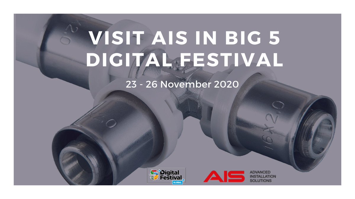 ais_outnovation's tweet photo. Os invitamos a visitar nuestro stand en la #feria @Big5Exhibition del 23 al 26 de noviembre de 2020.
¡Pídenos una reunión #online y conoce nuestros sistemas #AIS #Multitubo! #Big5Exhibition #Big5DigitalFestival #construccion #construction
Regístrate aquí: https://t.co/htShlmfbQa https://t.co/krdL4PV3UA