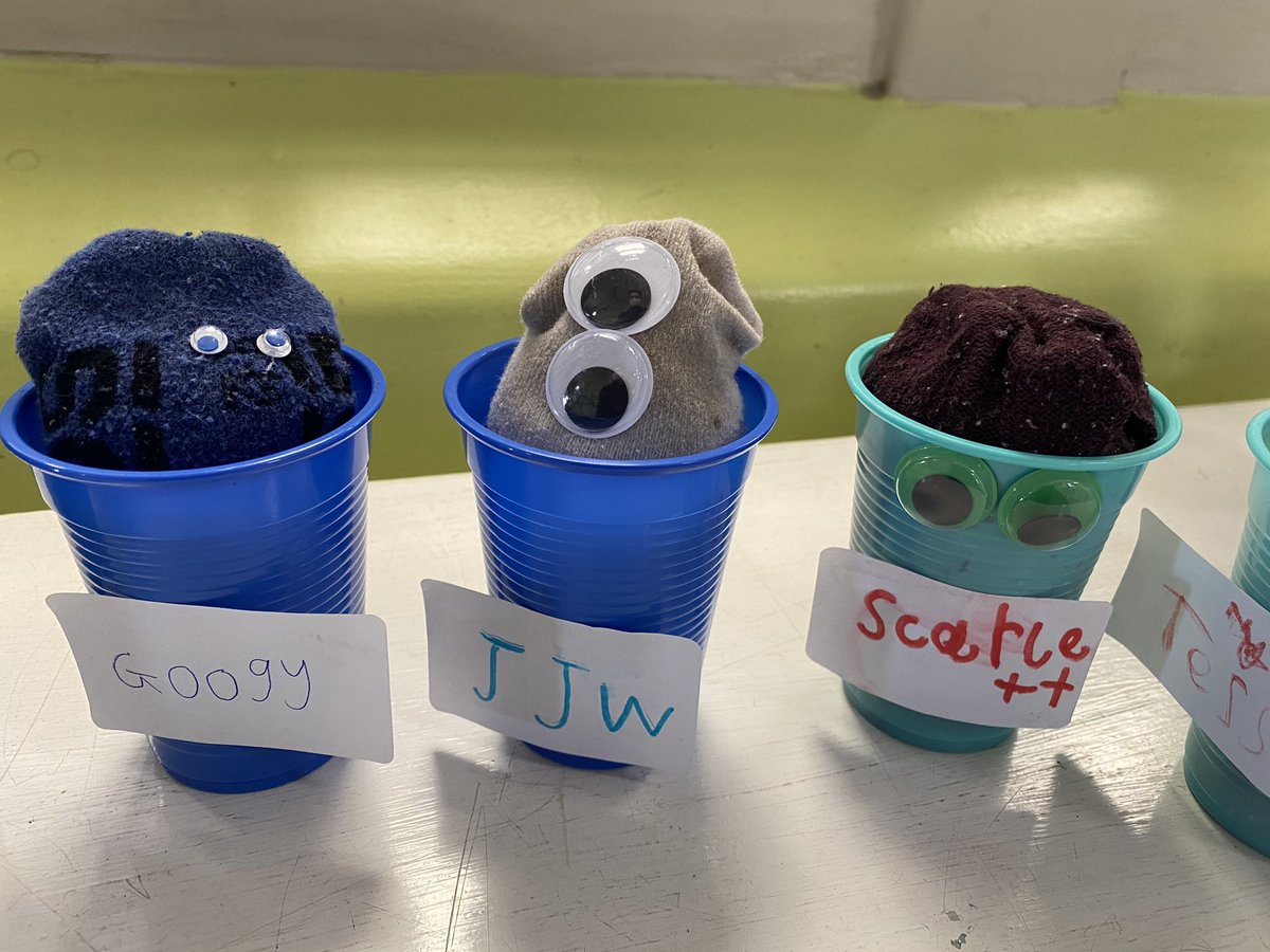 BNWPS_Faith's tweet photo. Today as part of our Inquiry, we made Grass Heads! I wonder what they will need to stay alive? 🤔 https://t.co/6sPQGql8kQ
