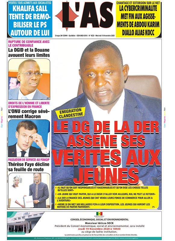 basileniane's tweet photo. #Emigrationclandestine La #Der a financé des jeunes qui ont vendu leurs fonds de commerce pour tenter l'aventure selon @Psarr_der. Le mal est plus profond que l'on peut l'imaginer. #kebetu #senegal #Afrique #Emplois https://t.co/brtRksrzeu