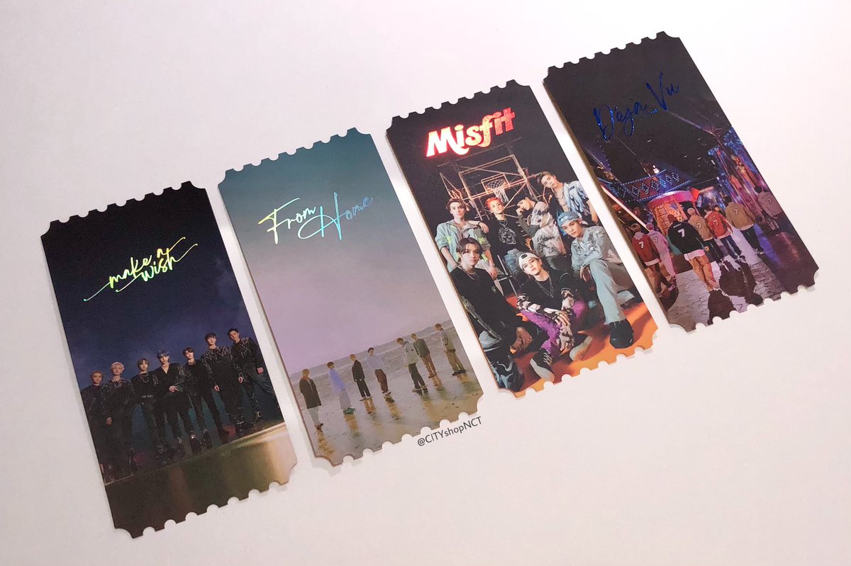 CITYshopNCT's tweet photo. 🎟 NCT2020 오리지널티켓 선착순 재고판매

• 재고 현��
↳데자뷰(10) / 메이크어위시 (4) / 프롬홈 (3)

• 장당 3000원 (준등기비 +1500원)

배송은 다음주 월요일 예정입니다
구매 원하시는 분들 디엠 주세요! https://t.co/nxuDlzVUqj
