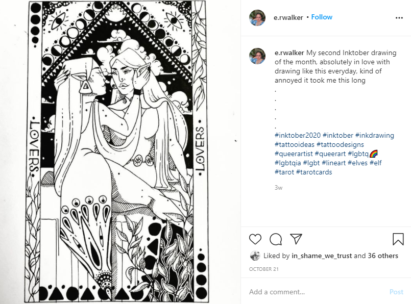 Not only musicians you should support! Our good friend and band artist Emma is selling tee's and prints of their art. Crep their Instagram and show them some love x https://www.instagram.com/e.rwalker/&nbsp;