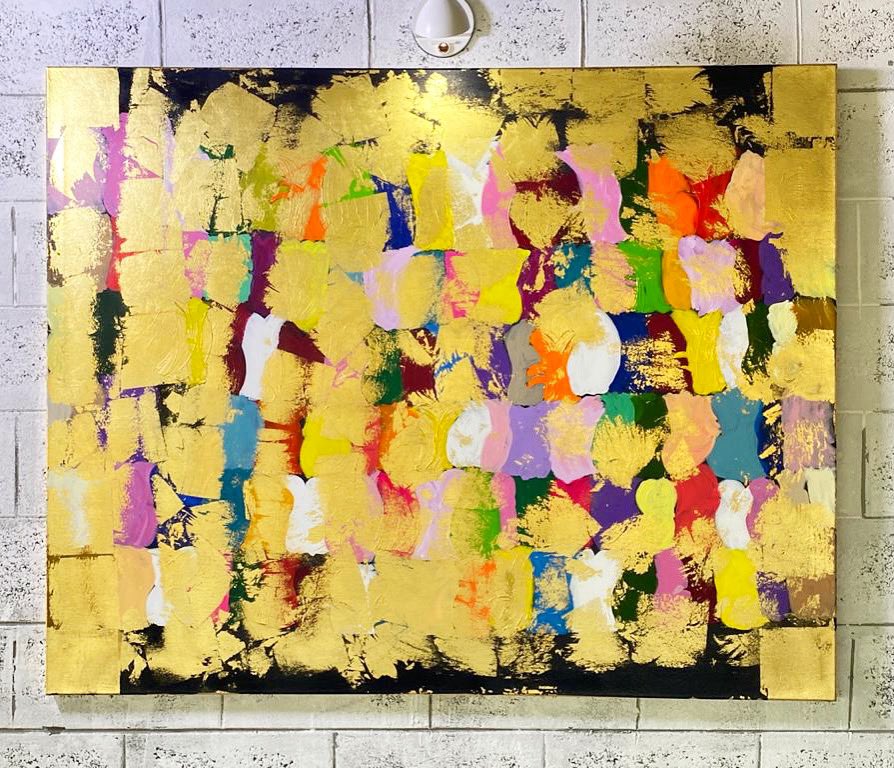 RowaidaHakim's tweet photo. Dancing Colors
Acrylic and golden leaf on canvas
2018
#art #fineart #artwork #virtualreality #artist #dancingcolors #painting #goldleaf #abstractart #artlovers #contemporaryart #rowaidainteriors #rowaidahakim #صباح_الخير https://t.co/v3MnWLR6z5