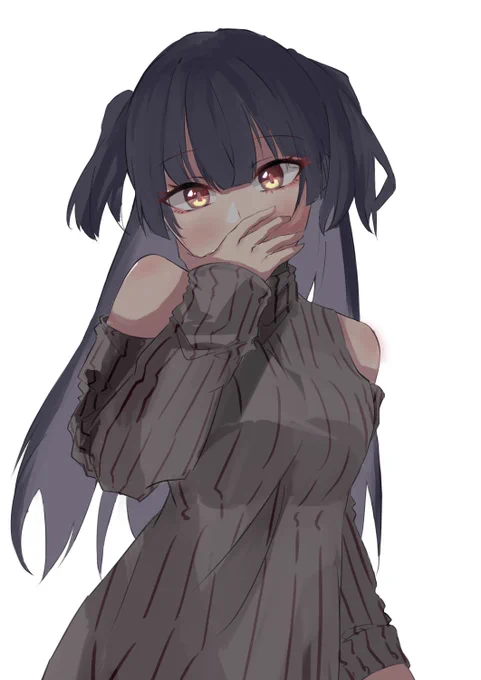 口隠し冬優子 