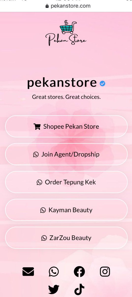 adidas_herz's tweet image. Walaupun kita seller tapi always letakkan diri sebagai pengguna jugak. So i suka webpage macam ni link terus ke website, social media etc. Senang kan click je pekanstore.com semua ada kat situ. #SPFLYS