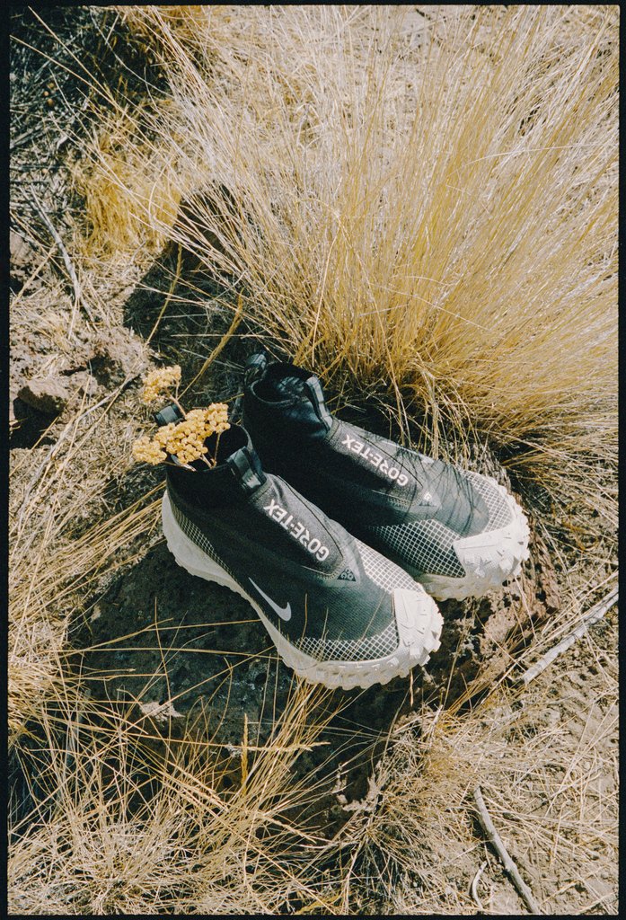 acg mountain fly gore tex on feet