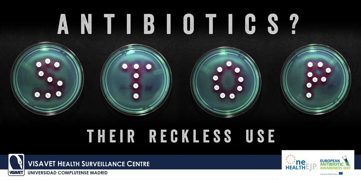 Keep Antibiotics Working. STOP their reckless use.

#EAAD #KeepAntibioticsWorking #AMR #AntimicrobialResistance #pranAMR20 #DíaEuropeoUsoPrudenteAntibióticos #EuropeanAntibioticAwarenessDay