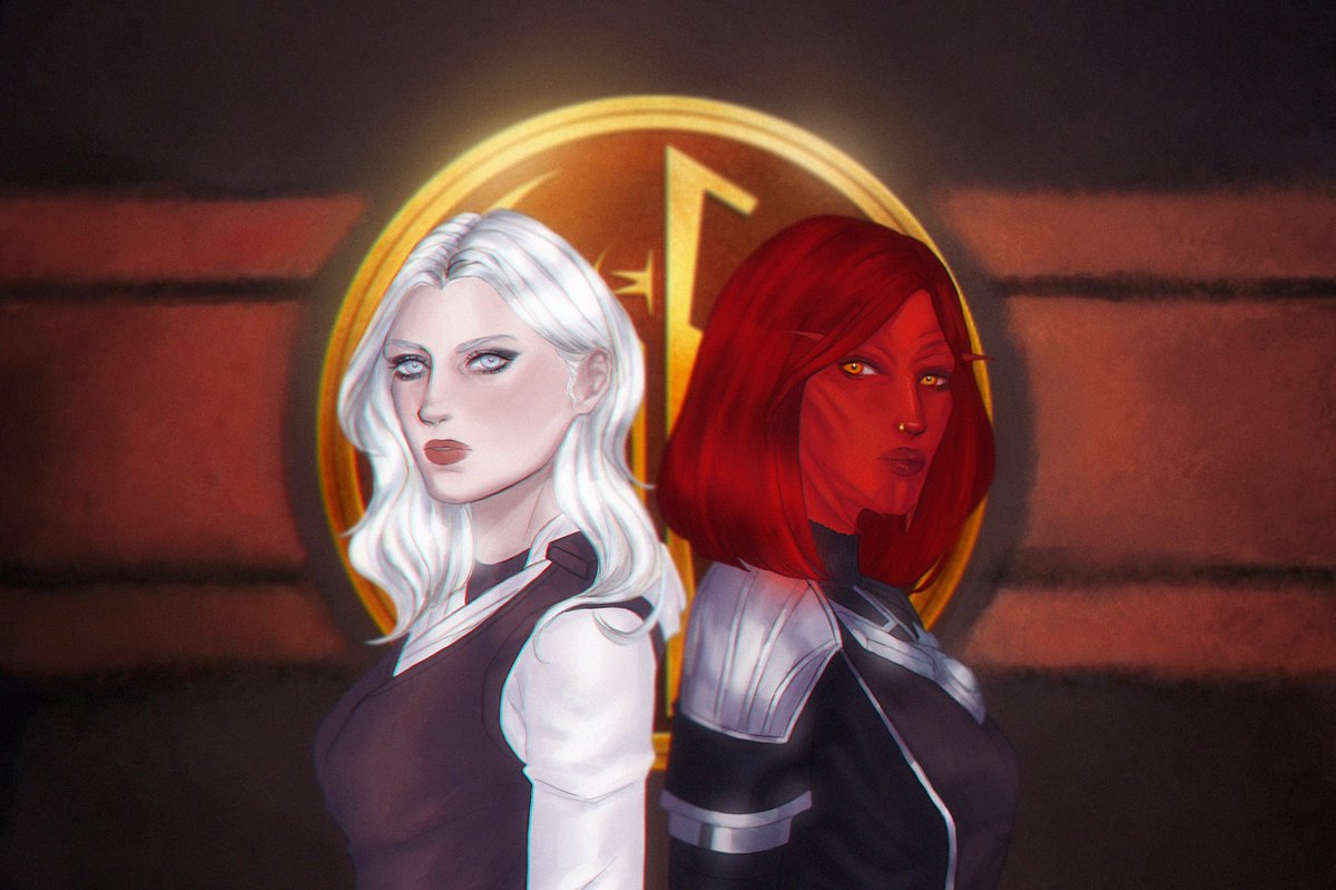 Aviriia's tweet photo. New art of my two @SWTOR OC’s.
Thank you so much 😊😊@mxrlynata
#swtor #swtorfamily #echani #sithpureblood https://t.co/dmApF1BgB8