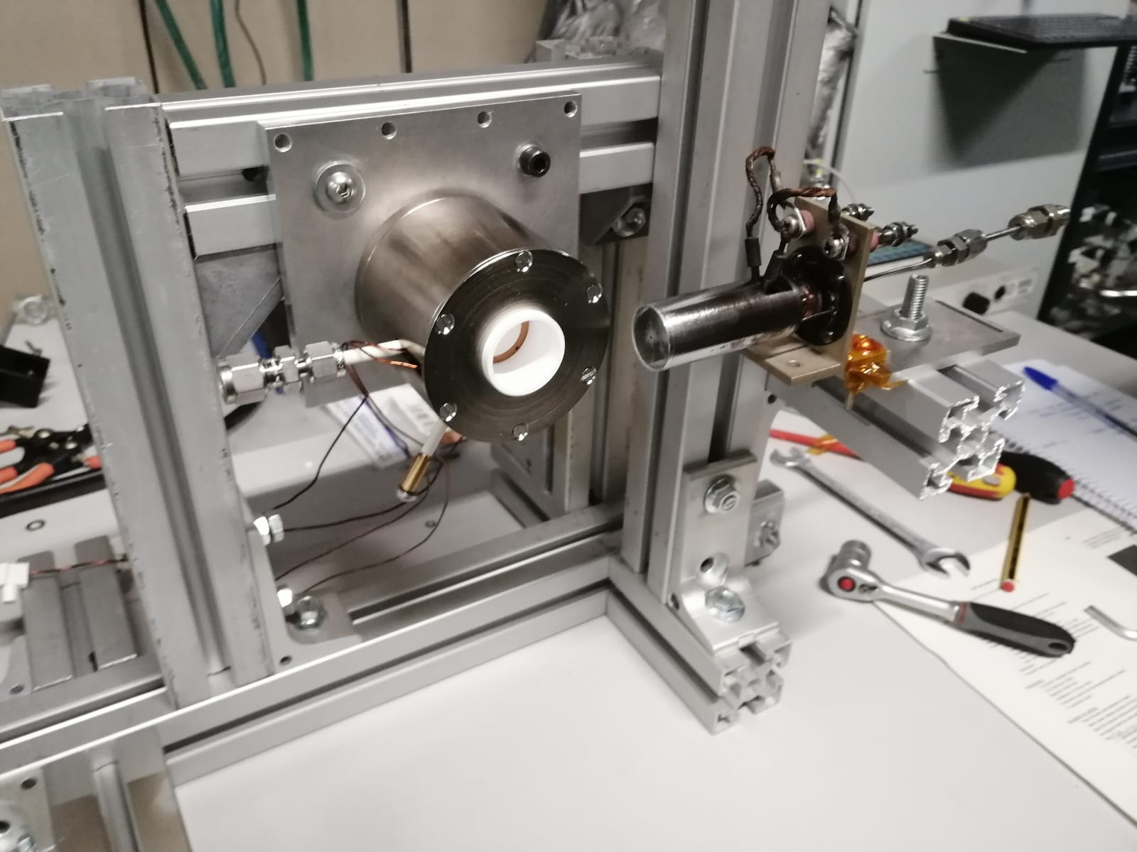 Equipo de Propulsión Espacial y Plasmas on Twitter "First firing of