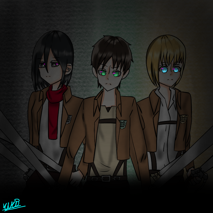 進撃の巨人イラストのtwitterイラスト検索結果 古い順