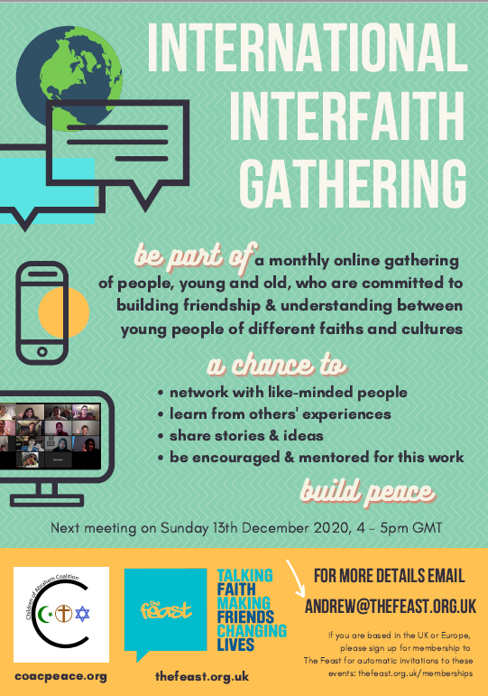 Drsmeeee's tweet photo. Not long 'till @TheFeastProject &amp; @COACPeace launch or monthly gatherings for people interested in interfaith work with teenagers and young adults. Meet, learn, grow and laugh together @FBFSchools @pres_and_eng @KAICIID @religions4peace @ifyc @S2Scampaign @ABTSLebanon https://t.co/Z2YaSB6czo