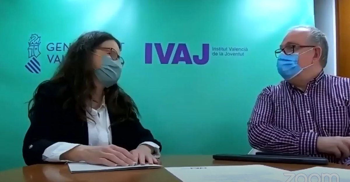 GVAivaj's tweet photo. Inaugurem l'#inForum20 amb la vicepresidenta @monicaoltra y el director general del IVAJ @JesusPolinya 3. 2. 1! Arranquem amb aquestes dues interessants jornades. #TemaJove #Mimporta https://t.co/4dbiYTUrEm